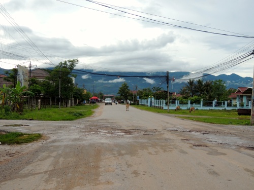 Muang-Sing.. where cows and cars share the same roads